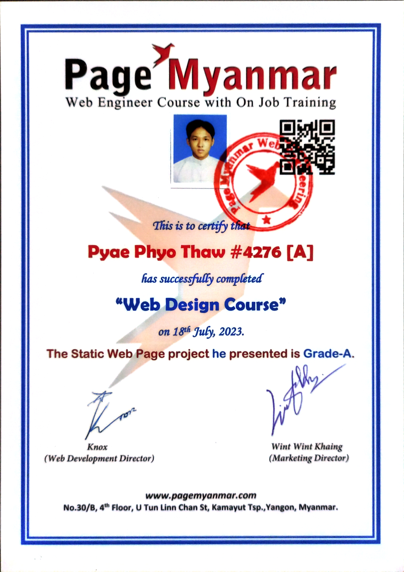 IT Certificate 4