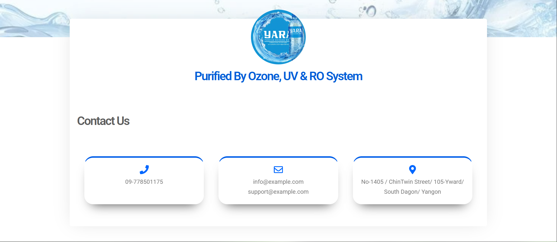 Contact Page