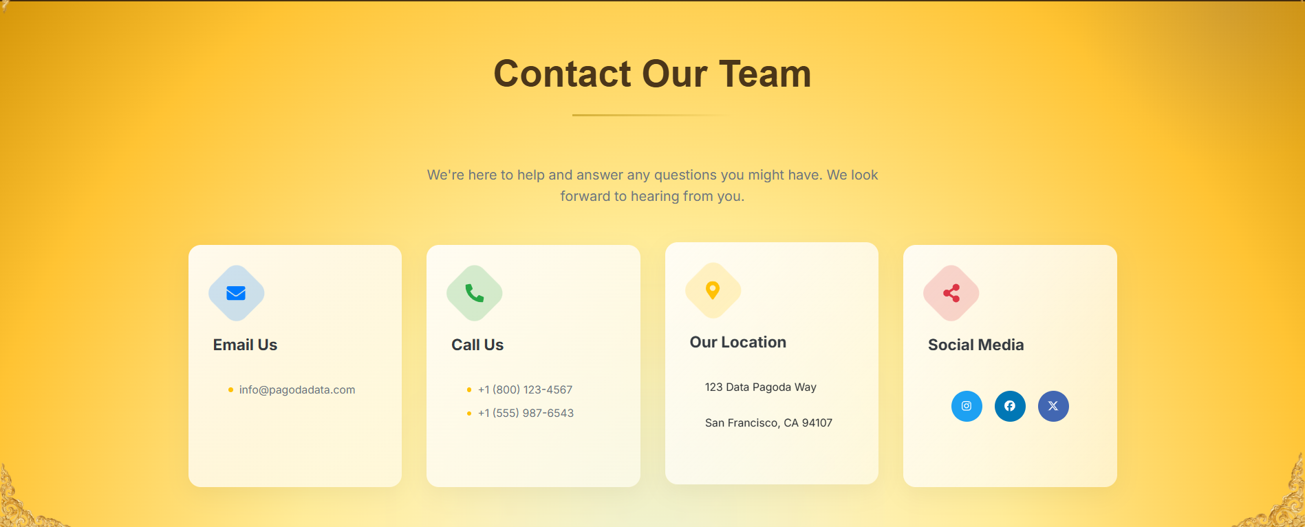 Contact Page
